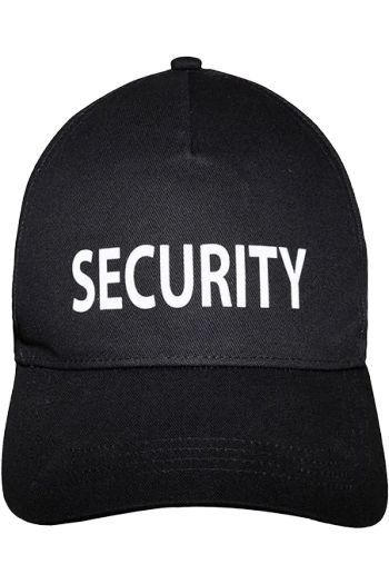 SECURITY - Cap for adults - Black