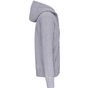 kariban Sweat-shirt zippé capuche unisexe oxford_grey