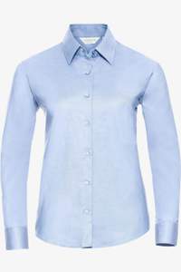 Image produit Ladies’ long sleeve tailored oxford shirt