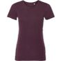 Russell Pure Organic T femme burgundy