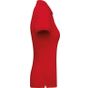 Kariban Polo piqué manches courtes femme red