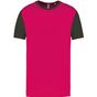 ProAct Maillot manches courtes bicolore adulte sporty_pink/dark_grey