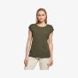 Build Your Brand Ladies Extended Shoulder Tee