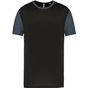 ProAct Maillot manches courtes bicolore adulte black/sporty_grey