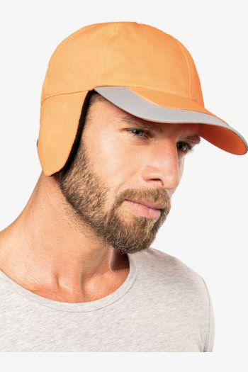 Image produit Casquette hiver fluorescente - 6 panneaux