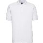 Russell Polo piqué 65/35 ultra résistant white