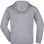 James&Nicholson Men's Hooded Jacket grey_heather