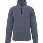 Kariban Enzo > Micropolaire col zippé homme french_navy_heather