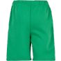 Build Your Brand Basic Kids Basic Sweatshorts grass_green