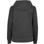 Build Your Brand Basic Ladies Basic Zip Hoody charcoal