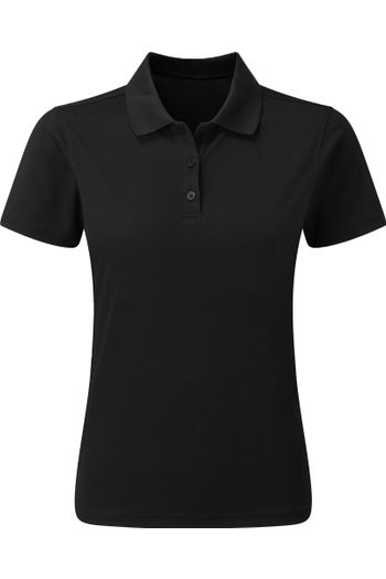 Image produit Polo à teinture par filature pour femme