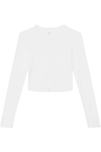 Image produit Women's micro rib long sleeve baby tee