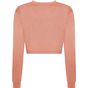 Awdis just ts Women's Long Sleeve Cropped T dusty_pink