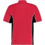 Kustom Kit Track Polo Shirt Red / Black