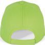 K-up Casquette coton épais - 5 panneaux lime