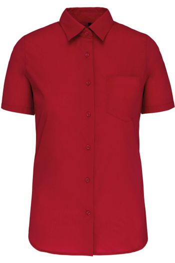 Image produit Chemise popeline manches courtes femme