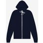 Bella Unisex sponge fleece full-zip hoodie navy