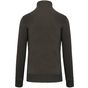 kariban Sweat-shirt col zippé dark_grey