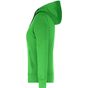 James&Nicholson Ladies' Hooded Jacket green/carbon