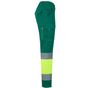 Velilla Pantalon multipoches bicolore haute visibilité green/fluo_yellow
