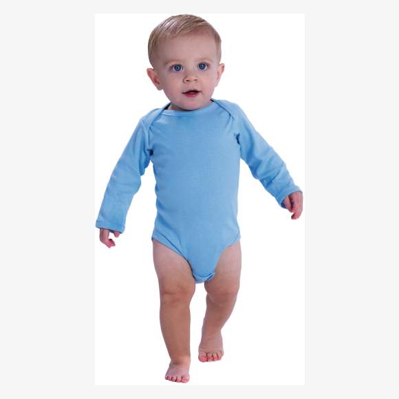 Infant Fine Jersey Long Sleeve Bodysuit Rabbit Skins