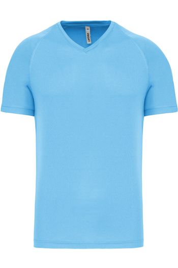 Image produit T-shirt de sport manches courtes col v homme