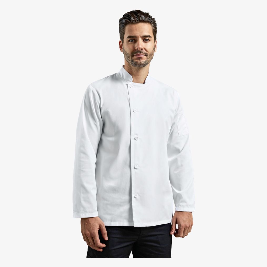 Veste de cuisinier à manches longues 