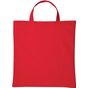 Nutshell Cabas en coton anses courtes hot_red