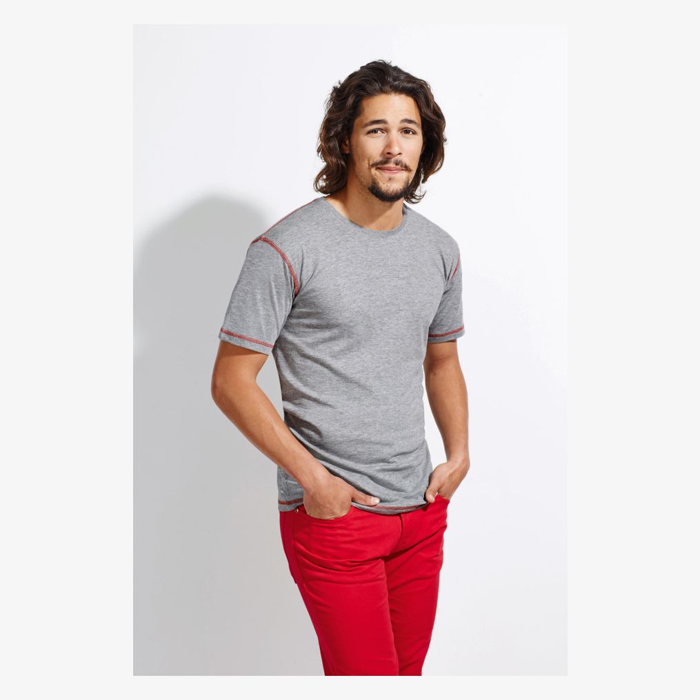 MUSTANG TEE- SHIRT HOMME BICOLORE Sol's