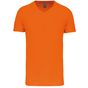 Kariban T-shirt Bio150IC col V homme orange