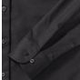 Russell Chemise Oxford cintrée manches longues femme black