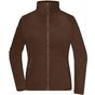 James&Nicholson Ladies´ Fleece Jacket brown