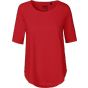 Neutral Ladies Half Sleeve T-Shirt red