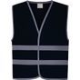 yoko Gilet avec bordures et bandes réfléchissantes navy