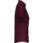 Kariban Chemise popeline polycoton manches courtes entretien facile femme wine