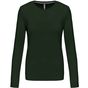 Kariban T-shirt col rond manches longues femme forest_green