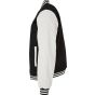 Build Your Brand Oldschool College Jacket black/white