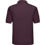 Russell Athletic Men's Classic Polycotton Polo burgundy