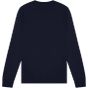 Bella Unisex jersey long sleeve tee navy