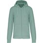 Kariban Sweat-shirt à capuche écoresponsable à fermeture zippée homme sage