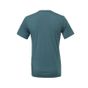 Bella Unisex heather cvc short sleeve tee heather_deep_teal