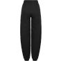 Build Your Brand Ladies Fluffy Sweatpants Black