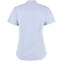 Kustom Kit Women's Premium Oxford Shirt Short Sleeve Light blue