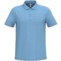 iDeal Basic Brand Polo piqué homme 200 ideal_sky_blue