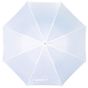 L-merch Automatic Umbrella With Plastic Handle white