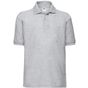 fruit of the loom 65/35 Polo Kids heather_grey