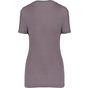 kariban T-shirt Lyocell TENCEL™ col V manches courtes femme - 145 g metal_grey