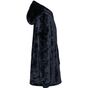 Kariban Plaid poncho unisexe night_navy