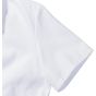 Russell Chemise à chevrons cintrée manches courtes femme white