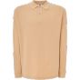 JHK Man regular long sleeve polo sand